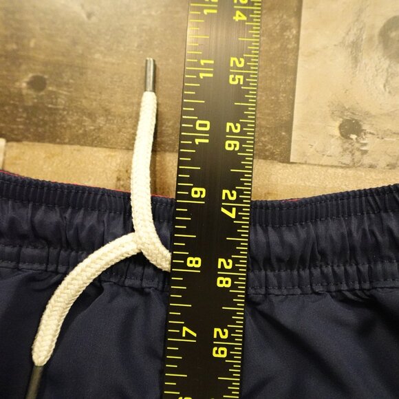 Polo Ralph Lauren Swim Trunks Boys’ Medium 10/12 Navy 5” Inseam Mesh Lined - Picture 9 of 13